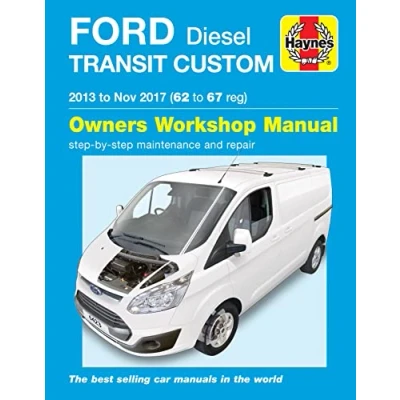 Image of Ford Transit Custom Diesel (13 Nov 17) 62 67 Haynes Repair Manual (Paperback)