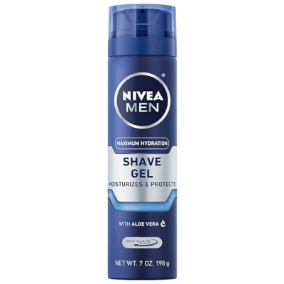 Image of Nivea For Men Skin Essentials Shaving Gel Moisturizing 198g