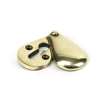 Image of From The Anvil Aged Brass Plain Escutcheon