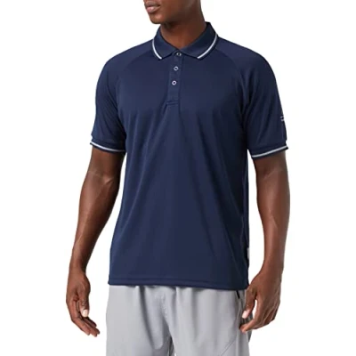 Image of Trespass Men&#039;s BONINGTON Mosquito Repellent Quick Dry T Shirt with Uv Protection, Navy, L