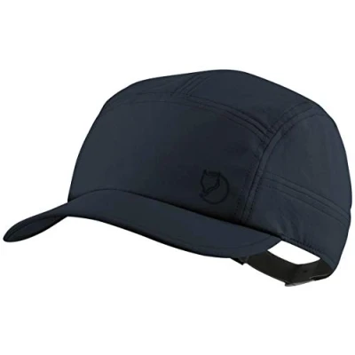 Image of FJALLRAVEN Abisko Hike Lite Cap Unisex Adult Hats, unisex_adult, Caps, F77402, Dark Navy, One Size