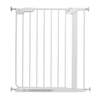Image of Bettacare Super Narrow Pet Gate, White, 66.5cm 74cm, Extra Dog Safety Barrier for Puppies and Pets
