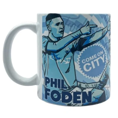 Image of fan originals Manchester Football Legends of City Phil Foden Ceramic Mug