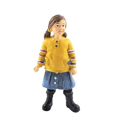 Image of Melody Jane Dolls House People Modern Girl in Boots1:12 Scale Resin Figure