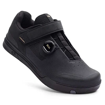 Image of Crankbrothers Mallet BOA Cycling Shoes, Black/Gold, Size UK 8 / EU 42