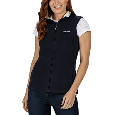 Image of Regatta Womens Sweetness Fleece Gilet Navy Polar Bear 16 UK
