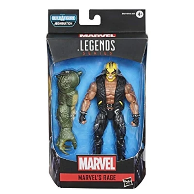 Image of Marvel Hasbro Legends Series Gamerverse 6 inch Collectible Rage Action Figure Toy, Ages 4 And Up