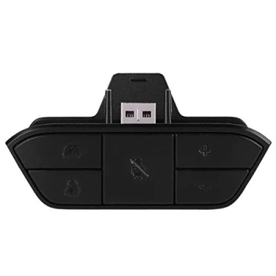 Image of Hopcd Stereo Headset Adapter for Xbox One, Dust proof One with Game Control&amp;Stereo Sound Synchronization, Audio Mic Headphone Converter