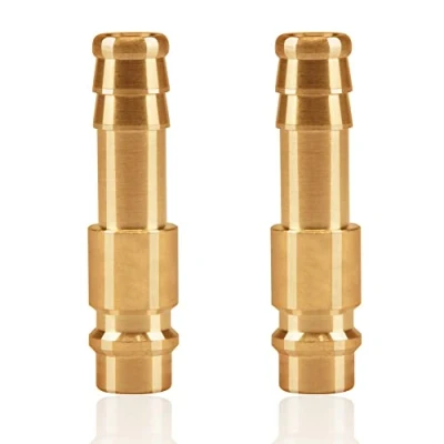 Image of 2stk Air Line Connectors DN9 Euro Airline Hose Compressor Fittings Coupler and Plug Kit Couplings Connector Male