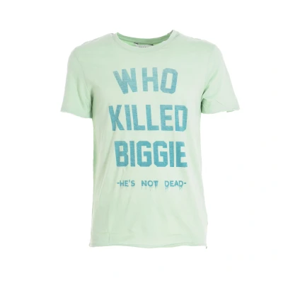 Image of Eleven Paris KILBIG REG 17S1TS265 WoMens short sleeve t shirt Green Cotton Size X Small