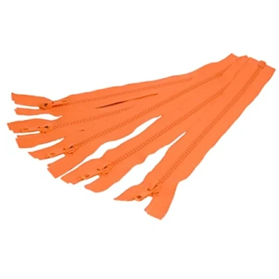 Image of Trimz Zipper, Fluorescent Orange, 5 Pieces