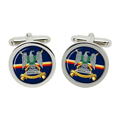 Image of Royal Scots Dragoon Guards, British Army Cufflinks in Box