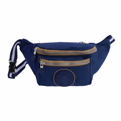 Image of CORONEL TAPIOCCA Bum Bag Fashion Women&#039;s Waterproof Belt Outdoor Waist Alda, Blue, Riñonera, Chest Pocket
