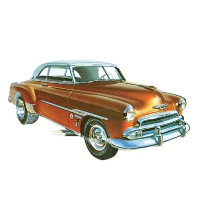 Image of AMT 1:25 Scale 1951 Chevy Bel Air Model Kit