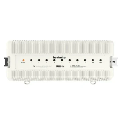 Image of Heatmiser UH8 N Wiring Centre 12V 8 Zone