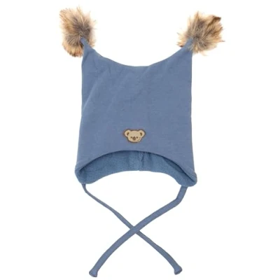 Image of NAME IT Unisex NBNMALL Jersey Hat with Fleece FO Hat, Bering Sea, 34/39, Sea