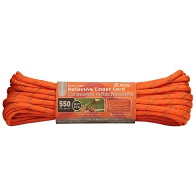 Image of SOL Unisex 0140 1730 Tinder Cord, Orange, 30 ft UK