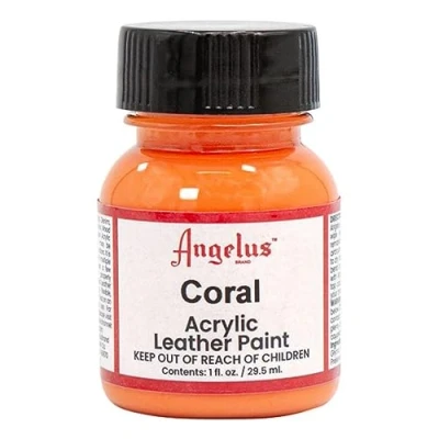 Image of Angelus Leather Paint Salmon