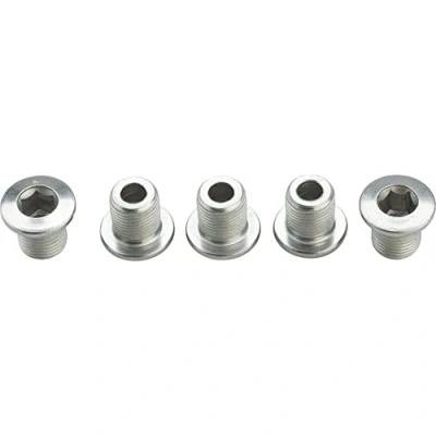 Image of Shimano FC 4503 inner chainring fixing bolts M8 x 8.5 mm (pack of 5)
