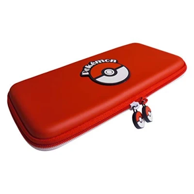 Image of HORI Tough Pouch Protective Carrying Case with Game Card Holder (Poke Ball) Nintendo Switch (Nintendo Switch)