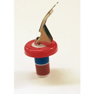 Image of Chabrias Ltd Stainless Steel/Plastic Lever Arm Bottle Stoppers/Bottle Openers (Set of 10) Sealers