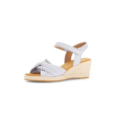 Image of Gabor Comfort Espadrilles sky, Women&#039;s, Size: 6, Sky Leather