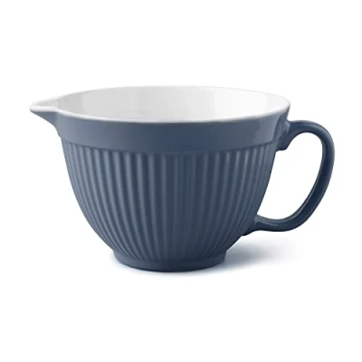 Image of Zeal Two Tone Mixing Bowl/Batter Jug 20cm Provence Blue