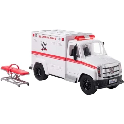 Image of Mattel GNK12 WWE Slambulance Action Figures, Multicolor