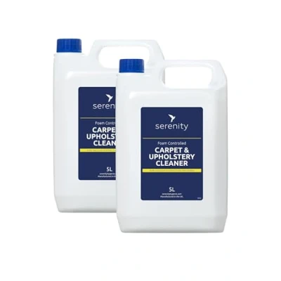 Image of Premium Concentrated Carpet &amp; Upholstery Shampoo for Vacuum Extraction Machines Wild Fig Cassis Scent 5 Litre Pack of 2