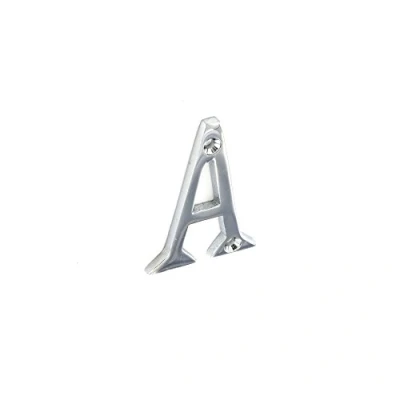 Image of Letter A House Door Numeral 2 / 51mm