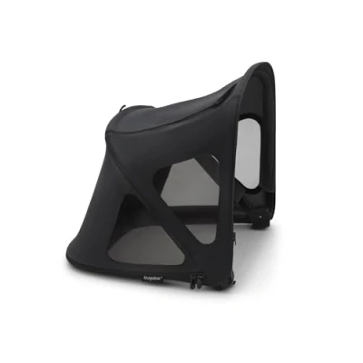 Image of Bugaboo Fox/Cameleon3/Lynx breezy sun canopy v2 MIDNIGHT BLACK