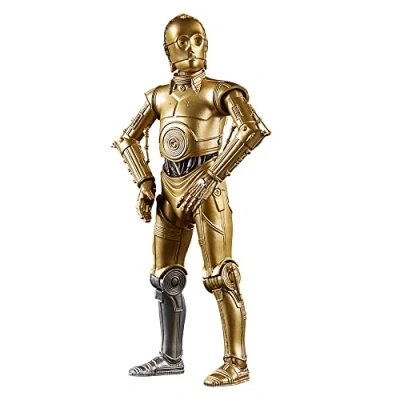 Image of Star Wars Hasbro The Black Series Archive C 3PO Toy 6 Inch Scale A New Hope Action Figure, Toys Kids Ages 4 and Up Multicolor, One Size, F4369