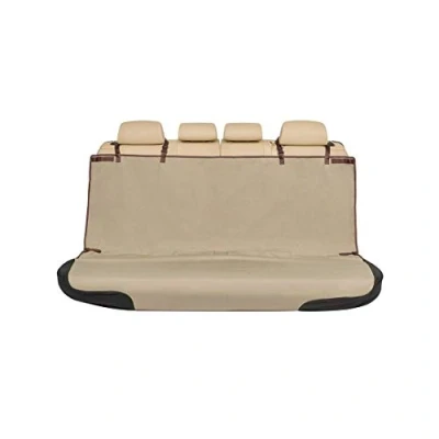 Image of PetSafe Happy Ride Rear Seat Cover, Tan