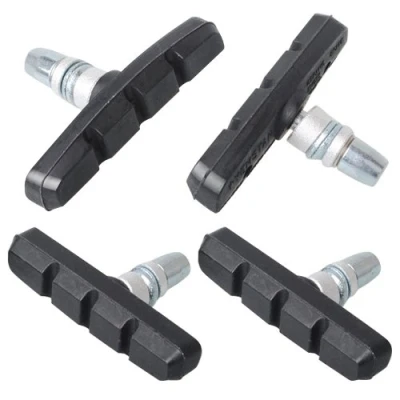 Image of Accessotech 2 Pairs V Brake Blocks Cycle Bike Bicycle MTB Pads Shoes Mountain 70mm