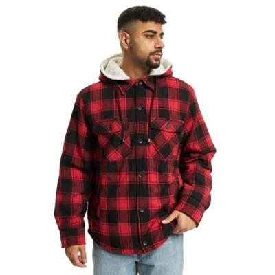 Image of Brandit Lumber Light jacket, Men&#039;s, Size: 3XL, Red black white