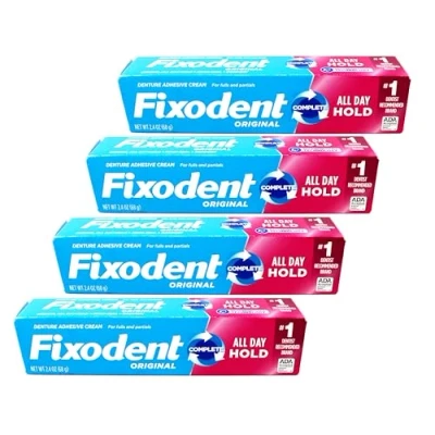 Image of Fixodent 83515968 Denture Adhesive 9.6 oz.