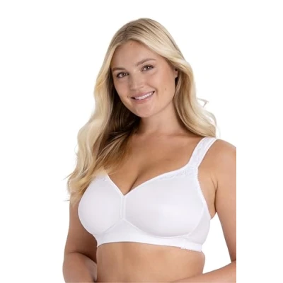 Image of Miss Mary of Sweden Smoothly Womens Non Wired Minimizer T Shirt Bra Blue