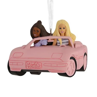 Image of Hallmark Barbie in Car Christmas Ornament