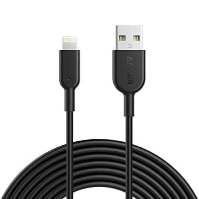 Image of Anker iPhone Charger Cable, Powerline II Lightning Cable (10ft), Durable MFi Certified for Xs/XS Max/XR/X / 8/8 Plus /7/7 Plus, iPad 8