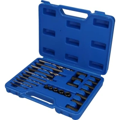 Image of Brilliant Tools Screw Extractor Set Pieces, high speed steel, Blue/Black, 25 TLG