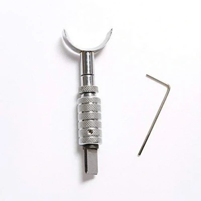 Image of Handy Adjustable Stainless Steel Leather Cutting Swivel Knife for Working
