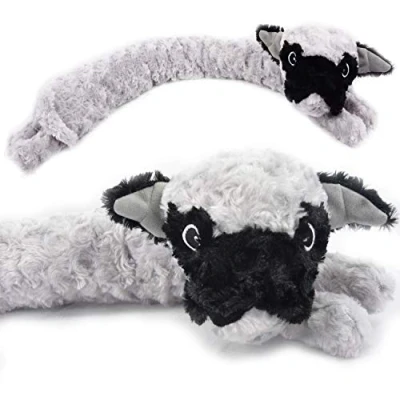 Image of COUNTRY CLUB Novelty draught excluder door draft stopper DOG cat GREY PUG