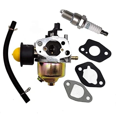 Image of sallygardens Carburettor with Spark Plug Gasket Set for Einhell GC PM 46/1 S/GC 51/2 S HW/HBM 46 R Lawnmower