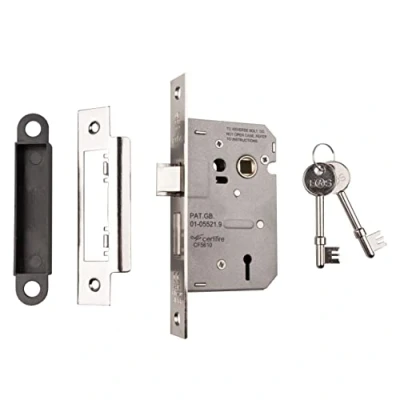 Image of Carlisle Brass LSE5325NP/BP Sash Lock, Polished Nickel, 2.5 inch