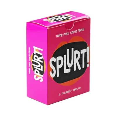 Image of LZHUYE Splurts Fun Family Card Game for Adults Teens &amp; Kids Night Party Kid and Adult
