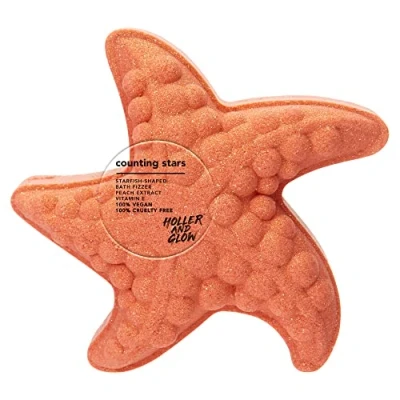 Image of Holler and Glow Counting Stars, Starfish Shaped Bath Fizzer