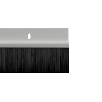 Image of STORMGUARD 02SR0200914W Bottom of The Door Brush Seal Draught Excluder, White, 914mm