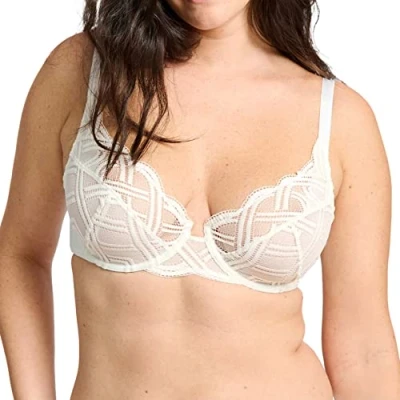 Image of Sans Complexe Women&#039;s Elise 70AAH61 Classic Underwired Bra, Ivoire, 95C
