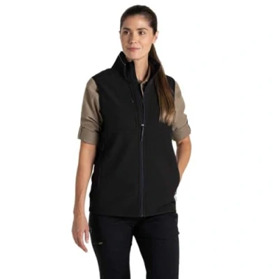 Image of Craghoppers Unisex Expert Basecamp Softshell Vest Gilets and Bodywarmers, Black, XL