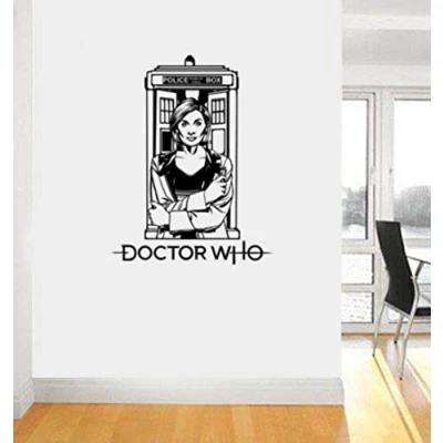 Image of Dr Who Jodie Whittaker Thirteenth Wall Sticker Icon Decal Art